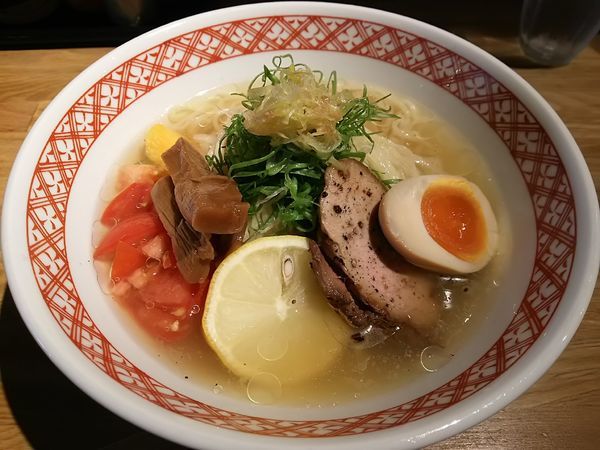 「【限定】柑橘系　塩冷麺」@麺肴 ひづきの写真