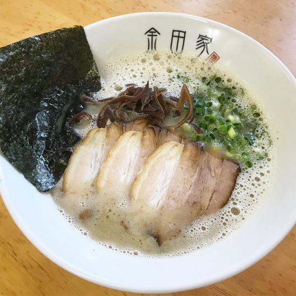 「黒豚らーめん」@麺処 金田家の写真