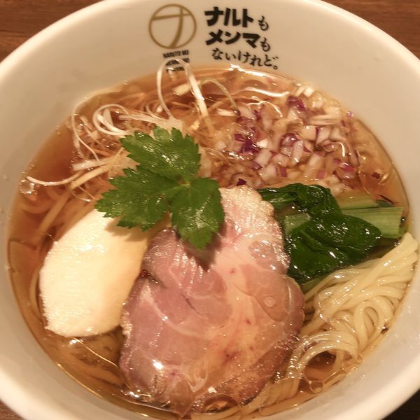 「【限定】秋刀魚煮干しの冷やしらーめん」@ナルトもメンマもないけれど。の写真