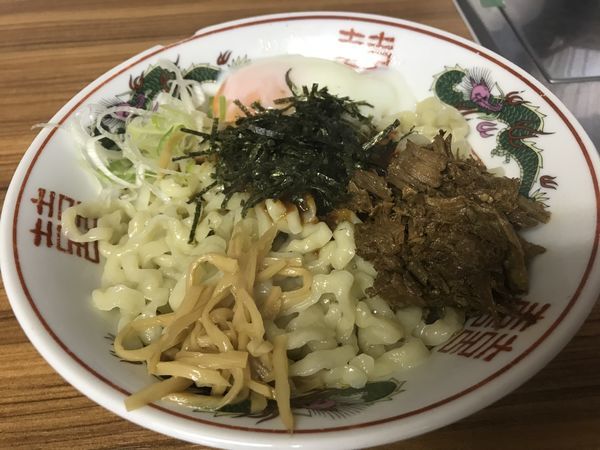 「油そば バリバリ旨辛味噌 750円」@中華そば 太平楽 六丁の目店の写真