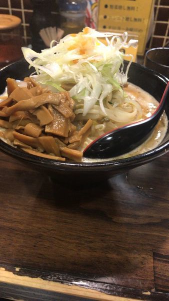「味噌ラーメン 野菜増し」@麺処 花田 池袋店の写真