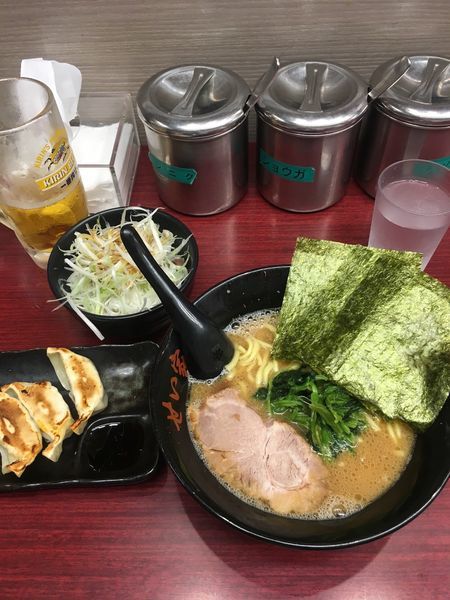 「ラーメン せい家セット」@せい家 阿佐ヶ谷店の写真