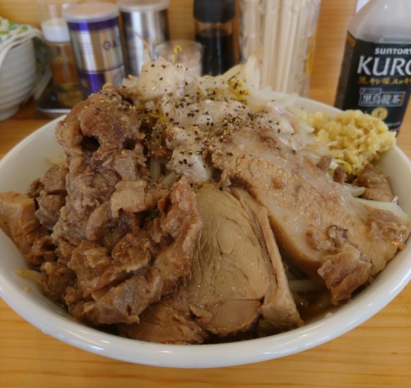 「ホロ豚ラーメン豚増し ショウガ」@宮二郎の写真