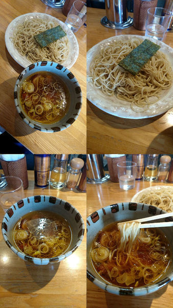 「『つけそば(醤油)+大盛(￥830+無料)』」@支那そば なかじまの写真