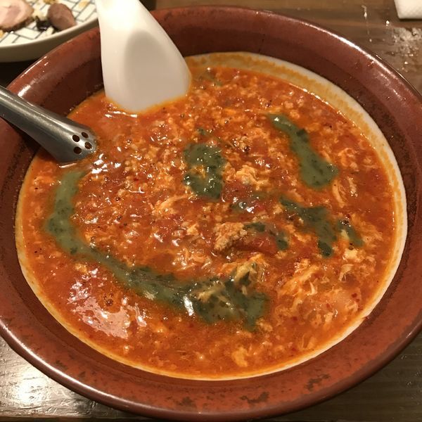 「【夏季限定】トマトバジルニュータンタンメン（￥900）」@シバライズの写真