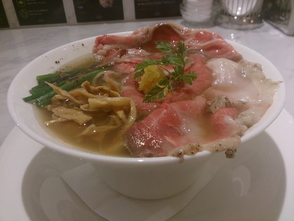 「A5黒毛和牛醤油らぁめん」@MENSHO SAN FRANCISCOの写真