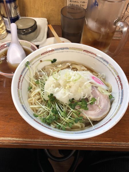 「おろし油そば(中盛)」@宝華らぁめんの写真