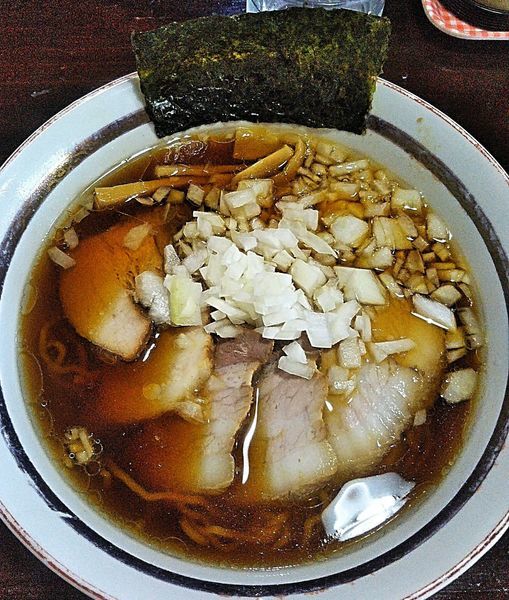 「ちゃ～しゅ～めん 760円＋玉ねぎ 50円」@ら〜めん 日可里の写真