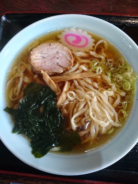 「ラーメン 550円 かき揚げ 100円」@平野屋 本店の写真