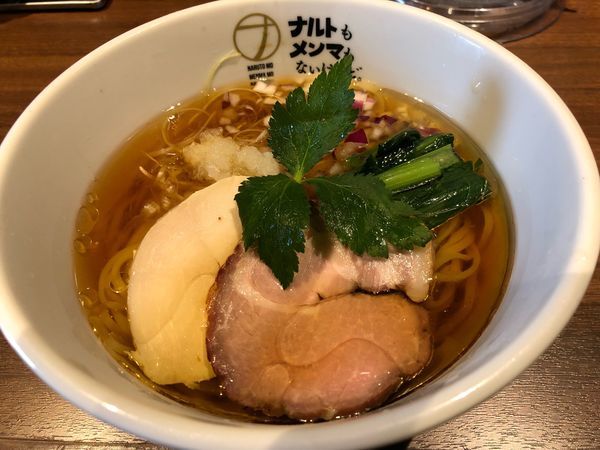 「秋刀魚煮干の冷やしらーめん」@ナルトもメンマもないけれど。の写真