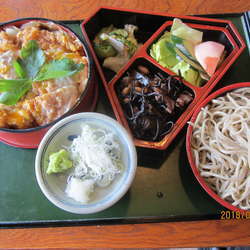 かつ丼セット1250円