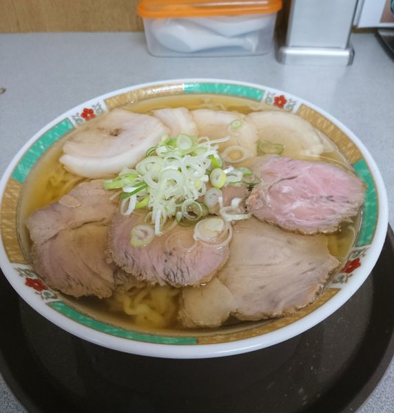 「ハーフ&ハーフ 大盛」@佐野らーめん 麺龍の写真