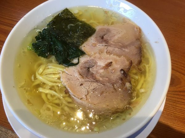 「塩生姜らぁめん750円」@らぁめん 生姜は文化。の写真