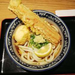 ちく天ぶっかけ温880円