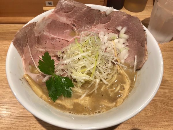 「鶏白湯(醤油)大 880円」@麺屋キラメキ 京都三条の写真