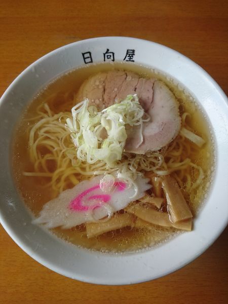 「ラーメン 600円」@青竹手打ちラーメン 日向屋の写真