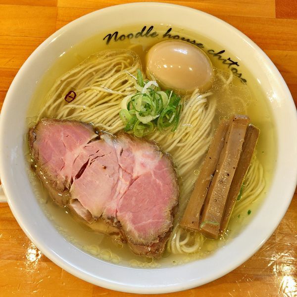 「塩 煮玉子（中盛）￥９５０」@麺庵ちとせの写真