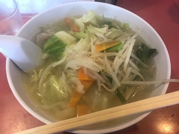 「タンメン【430円】」@正来軒の写真