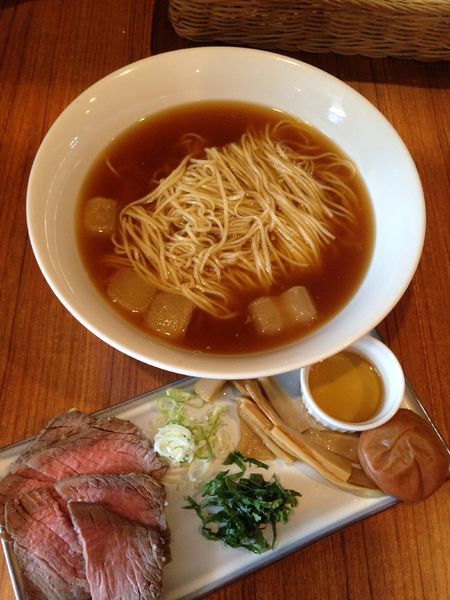 「冷やし煮干with南高梅」@麺＆cafe Coi.Coi.の写真