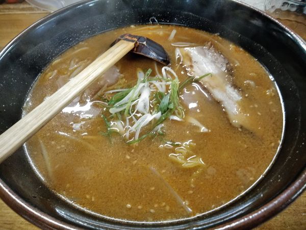 「越後+チャーハン+餃子」@らーめん信玄 南6条店の写真