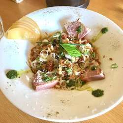 トマトスープパスタ風冷やしラーメン 1200円