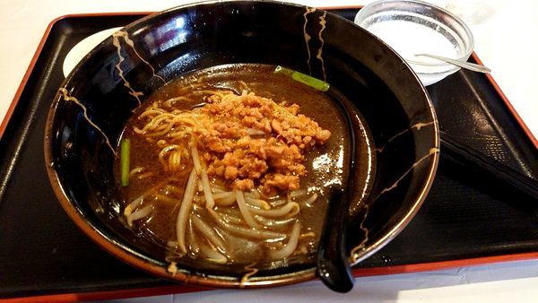 「黒ごま担々麺」@中華料理 萬福飯店 石原店の写真