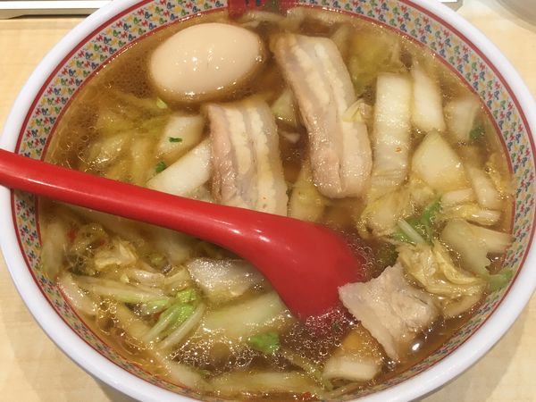 「煮玉子ラーメン」@どうとんぼり神座 渋谷店の写真