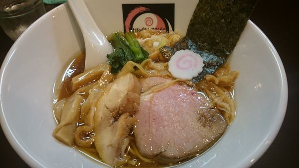 「中華そば（830円）＋和え玉（150円）」@おおぜき中華そば店の写真