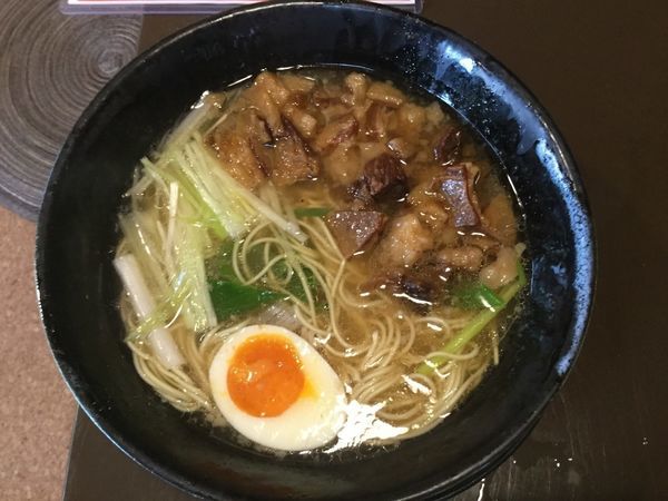 「ぼっかけラーメン 550円」@中華そば 龍の髭の写真