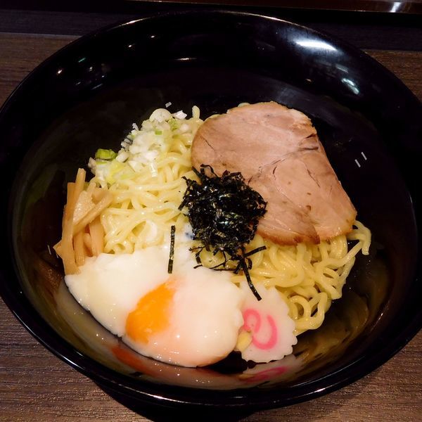 「あぶらそば（並 500円）＋温玉（100円）」@めん処 仁兵衛 橋本北口店の写真