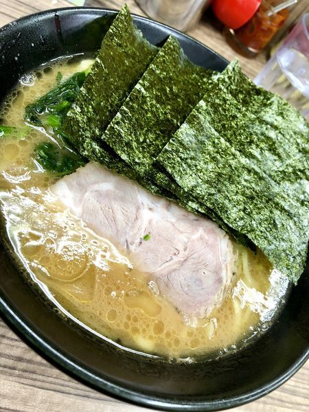 「ラーメン ￥650」@家系らーめん 武蔵家 川越店の写真