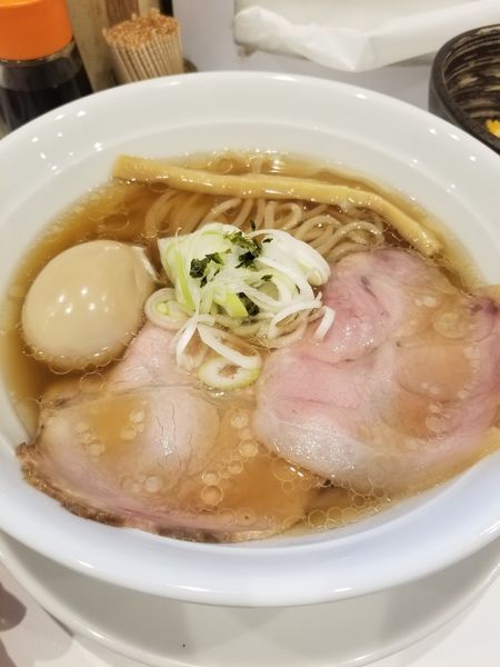 「味玉貝出汁醤油そば」@中華そば食堂 IKR51の写真