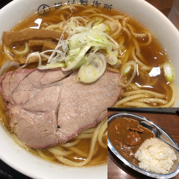 「ラーメン＋ミニカレー」@ラーメンとカレーの店。の写真