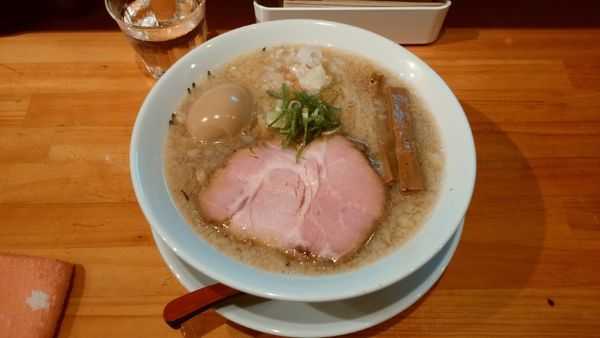 「背脂煮干＋煮玉子」@麺庵ちとせの写真