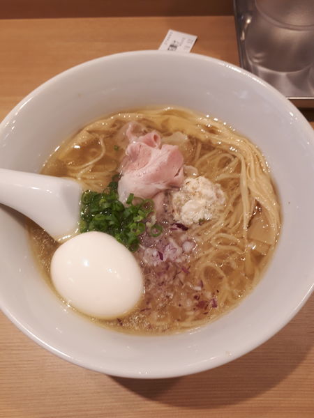 「味玉らぁ麺900円金目鯛茶漬け200円」@らぁ麺 鳳仙花の写真