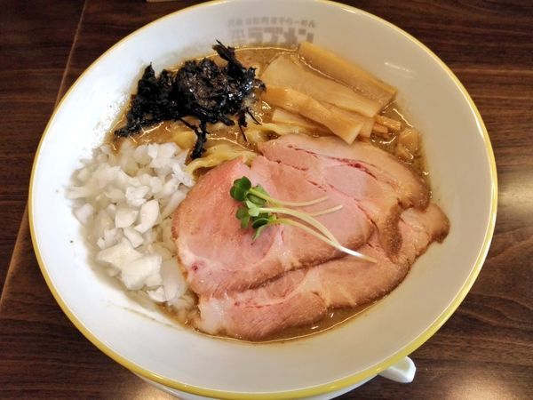 「特濃煮干しラーメン（醤油）」@ラブメン 本店の写真