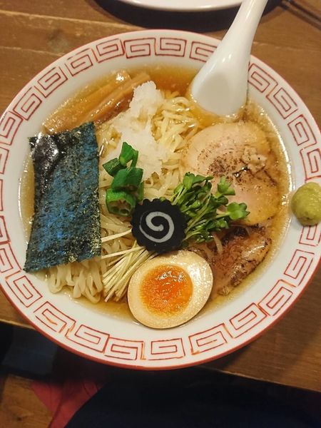 「[夏期限定]冷やしラーメン」@Dragon Noodle's ドラゴンラーメンの写真