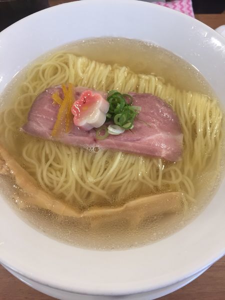 「鯛塩そば」@鯛塩そば 灯花 本店の写真