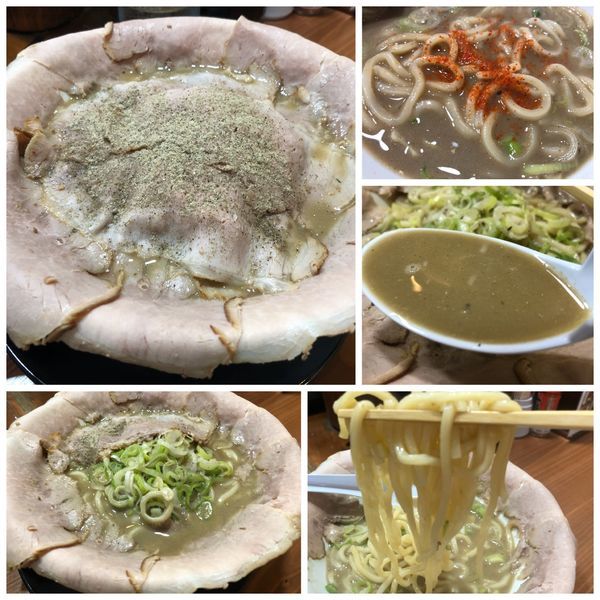 「ごくにぼ 900円＋花びらチャーシュー 350円」@長尾中華そば 東京神田店の写真