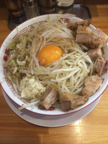 「【限定】ねぎ塩まぜそば」@麺や 豚八の写真