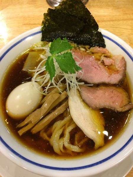 「特製中華そば(醤油)980円」@手打式超多加水麺 ののくらの写真