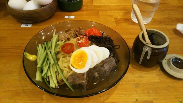「冷やし中華」@濃厚味噌ラーメン さごはちの写真