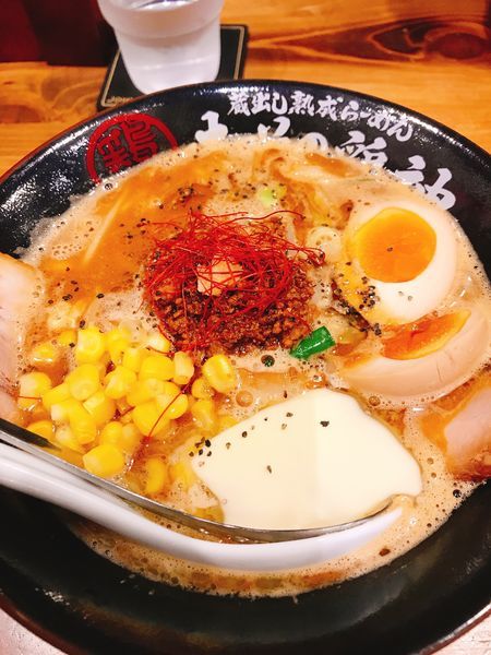 「濃厚純味噌ラーメン」@蔵出し熟成らーめん 味噌の鶏神 刈谷店の写真