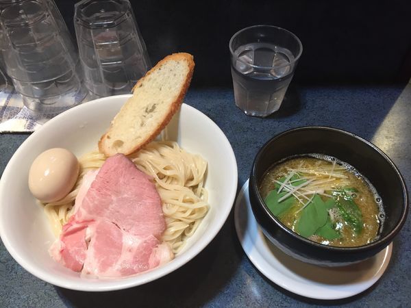 「特製白湯つけめん」@もとのともの写真