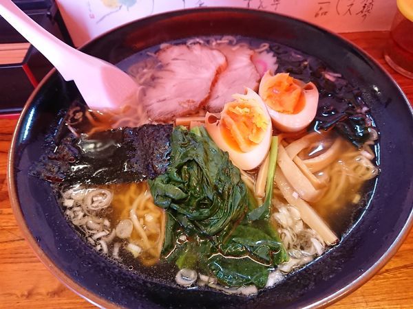 「正油らーめん(大盛同額) 780円」@らーめん 正来の写真