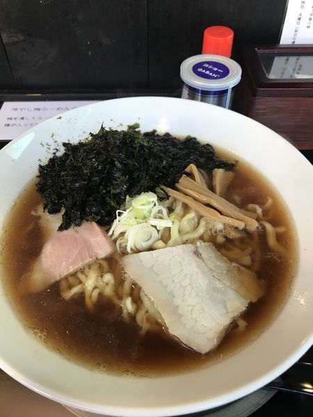 「岩のりラーメン」@松屋食堂の写真