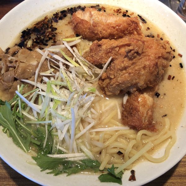 「みそ豪麺（白）」@らーめん亭 華の写真