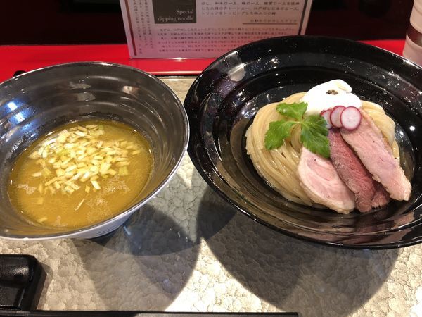 「特製つけ麺」@江戸前つけ麺 銀座 魄瑛の写真