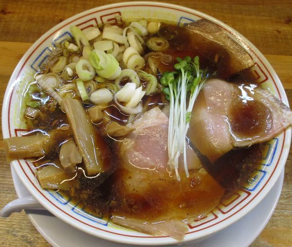 「サバ醤油そば　750円」@サバ6製麺所 成城学園前店の写真