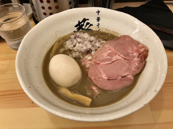 「濃厚煮干しらーめん」@濃厚煮干らーめん 川むらの写真